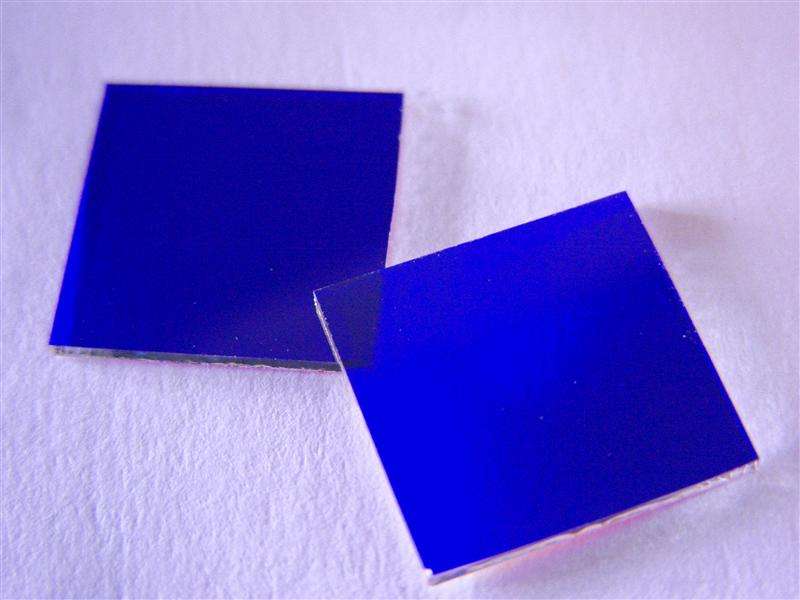 青蓝色波段吸收型玻璃